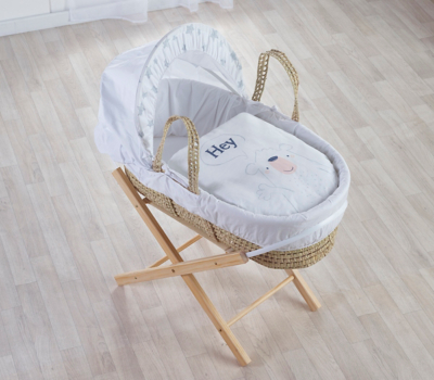 Kinder Valley Hey Dude Palm Moses Basket Baby at ASDA