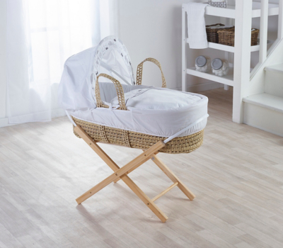 asda moses basket and stand