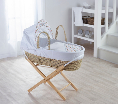 asda grey moses basket