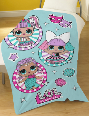 lol surprise doll blanket