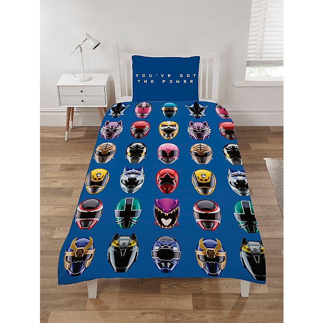 Power Rangers Single Duvet Set Home, Power Ranger Twin Bed In A Bag