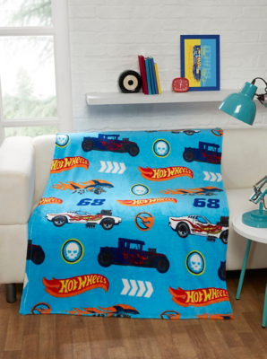 Hot Wheels Fleece Blanket | Home | George at ASDA