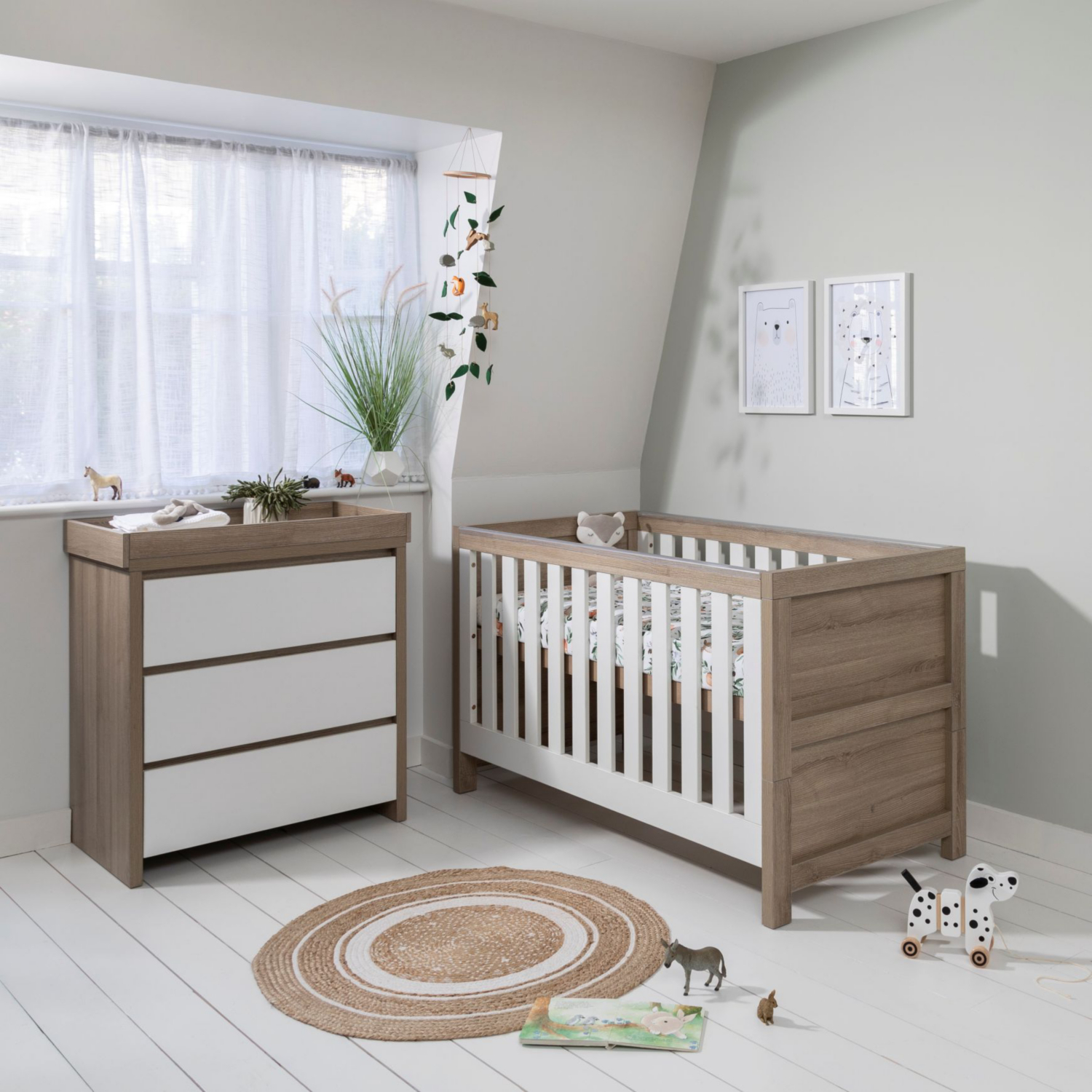George White Tutti Bambini & Oak Modena 2 Piece Room Set