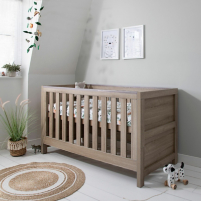 Tutti Bambini Modena 3 in 1 Cot Bed - Oak - No Mattress