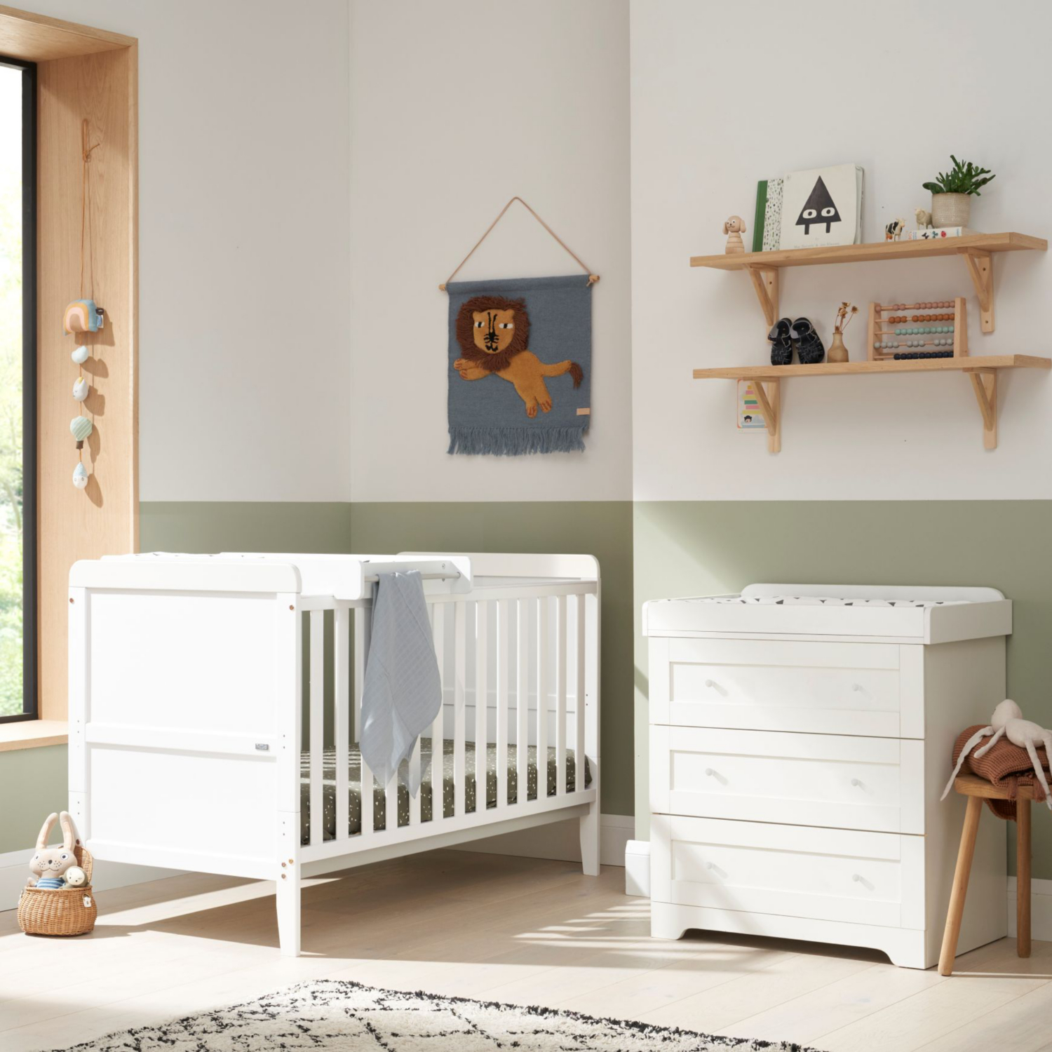 George White Tutti Bambini Rio 2-Piece Room Nursery Furniture Set