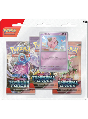 Pokemon TCG: Scarlet & Violet 5 - Temporal Forces - 3-Pack - styles may  vary | Toys & Character | George at ASDA