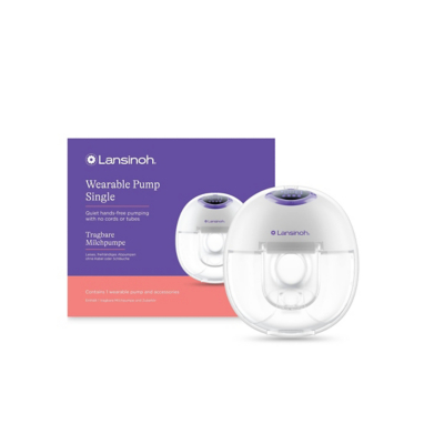 Lansinoh Wearable Pump - Single, Purple