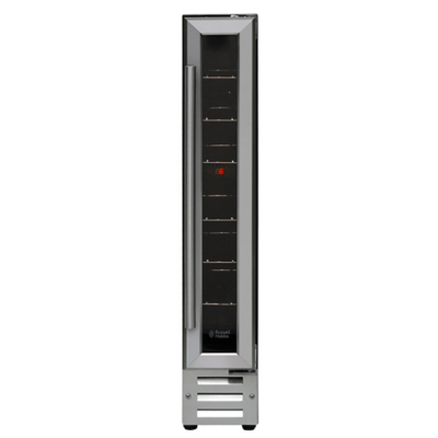 George Russell Hobbs RHBI7WC1SS Stainless Steel Freestanding & Built In 7 Bottle Wine Cooler - Silver