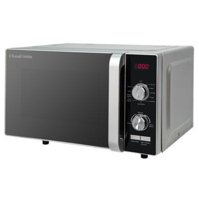 George Russell Hobbs RHFM2001S 19 Litre Silver Flatbed Digital Microwave - Silver
