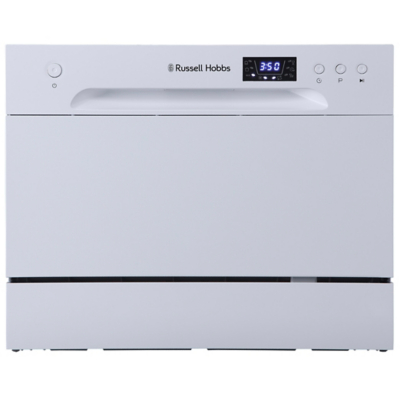 Russell Hobbs RHTTDW6W Table Top Dishwasher in White Electricals