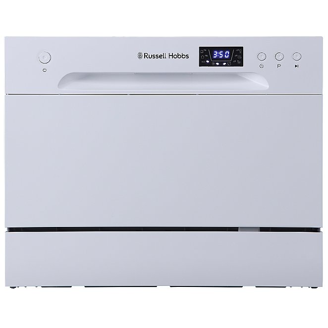 Russell Hobbs RHTTDW6W Table Top Dishwasher in White | Home | George at ...