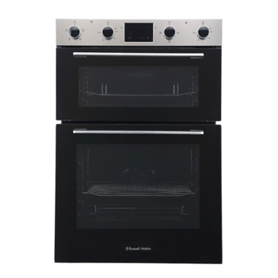 Russell Hobbs RH89DEO2002SS/02 Built In Electric Double Oven - Stainless Steel - A Rated