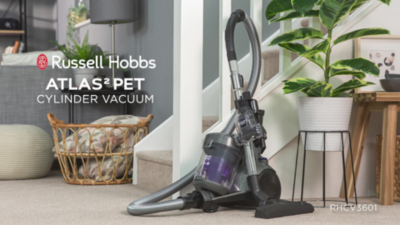 Russell Hobbs RHCV3601 ATLAS2 Pet Cylinder Vacuum Home at ASDA