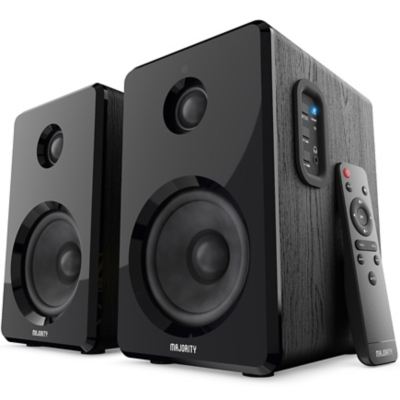 Majority D40 Active Bookshelf Speakers Electricals George at ASDA