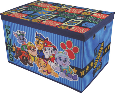 paw patrol fabric toy box