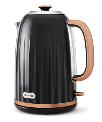 breville curve kettle grey and rose gold