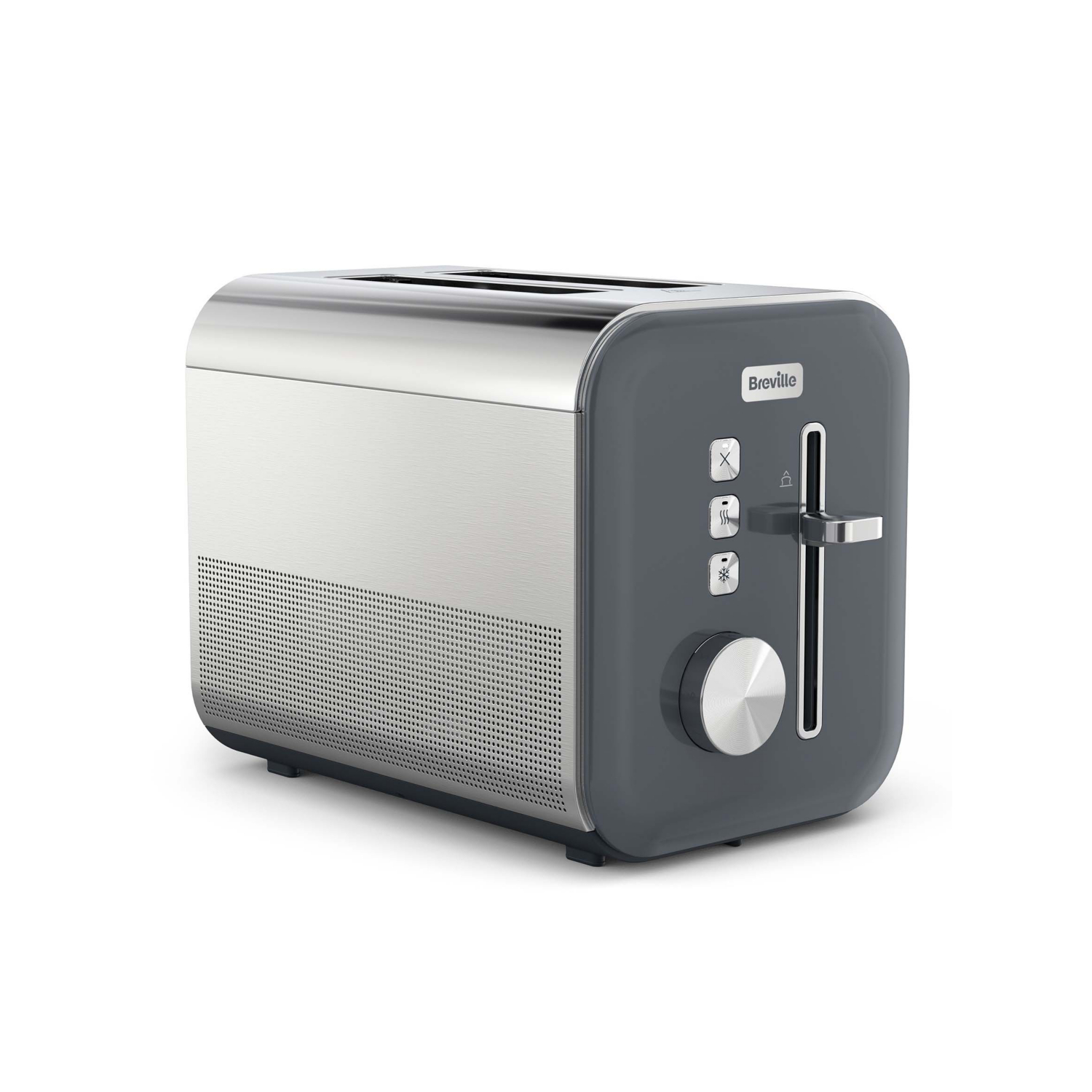 Breville Grey High Gloss 2-Slice Toaster