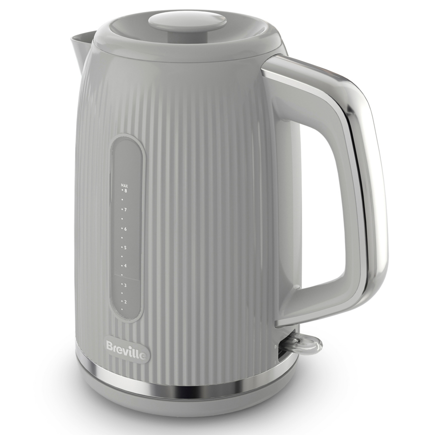 Breville Bold Textured Kettle - 1.7L - Grey - Image 4