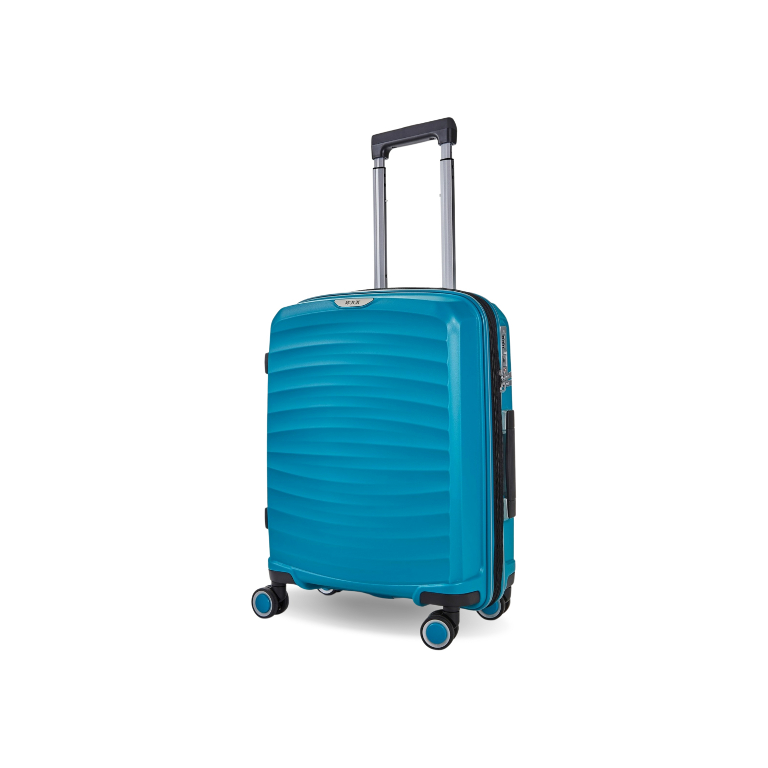 Rock Blue Sunwave Cabin Suitcase - Image 3