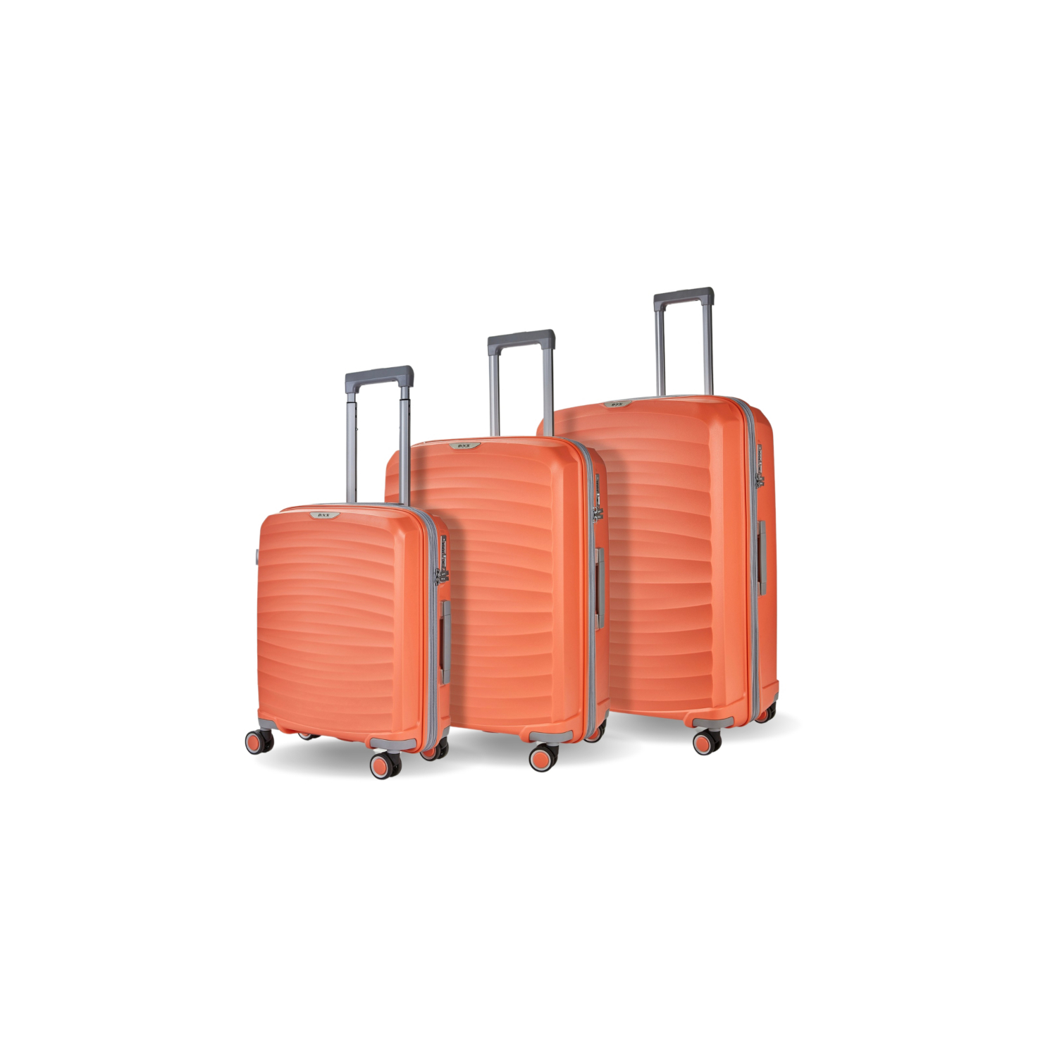 Rock  Sunwave Suitcase Peach - 3pc Set - Image 5