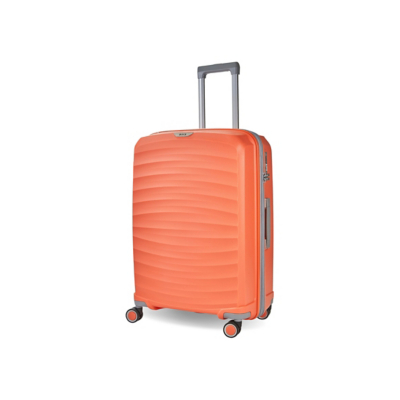 Rock Luggage Sunwave Medium Suitcase - Peach, Peach