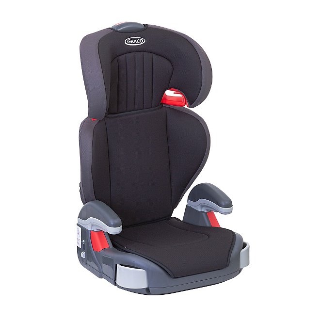 Graco Junior Maxi Group 2 3 Highback Booster Seat Black Baby George At Asda - Graco Car Seat Cover For Travel