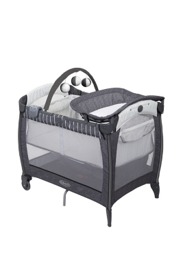 travel cot with bassinet asda