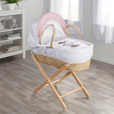 Disney Minnie Mouse Palm Moses Basket