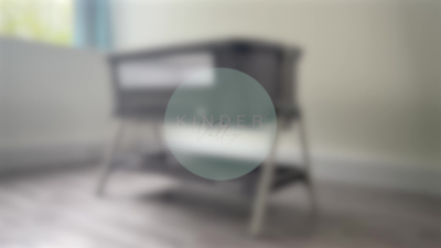 Kinder Valley Snoozie Bedside Crib Soft Shell Baby at ASDA