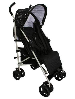 my babiie mb01 grey stars stroller