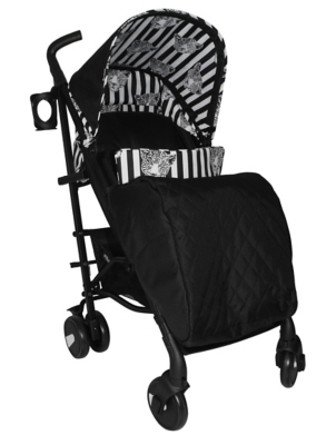 leopard print pushchair