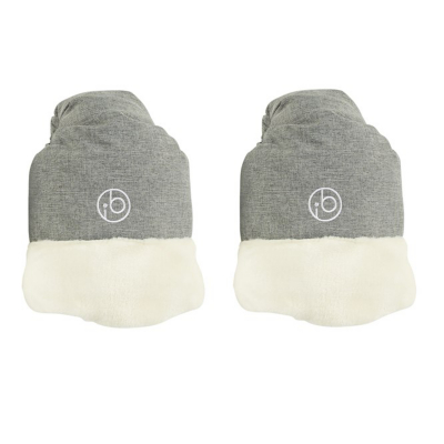 Bubba Grey Ickle Pram Mitts 23Cm