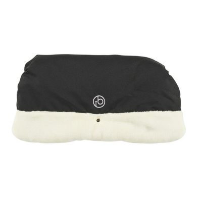 Bubba Black Ickle Pram Hand Muff 46Cm