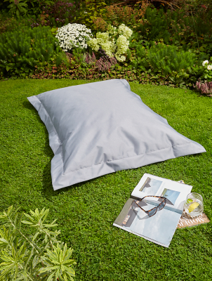 Extra Large Grey Floor Cushion | Home | George at ASDA