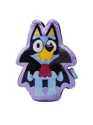 Bluey Halloween Shaped Cushion Halloween at ASDA