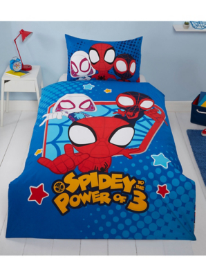 Marvel Spidey Friends Reversible Single Duvet Set Home