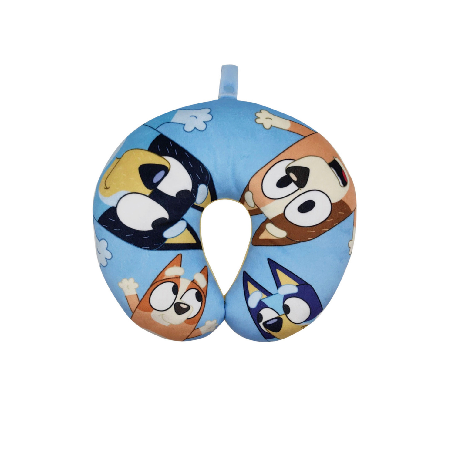 George Multi Bluey Travel Pillow