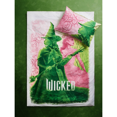 George Multi Wicked Glinda & Elphaba Reversible Duvet Set Double