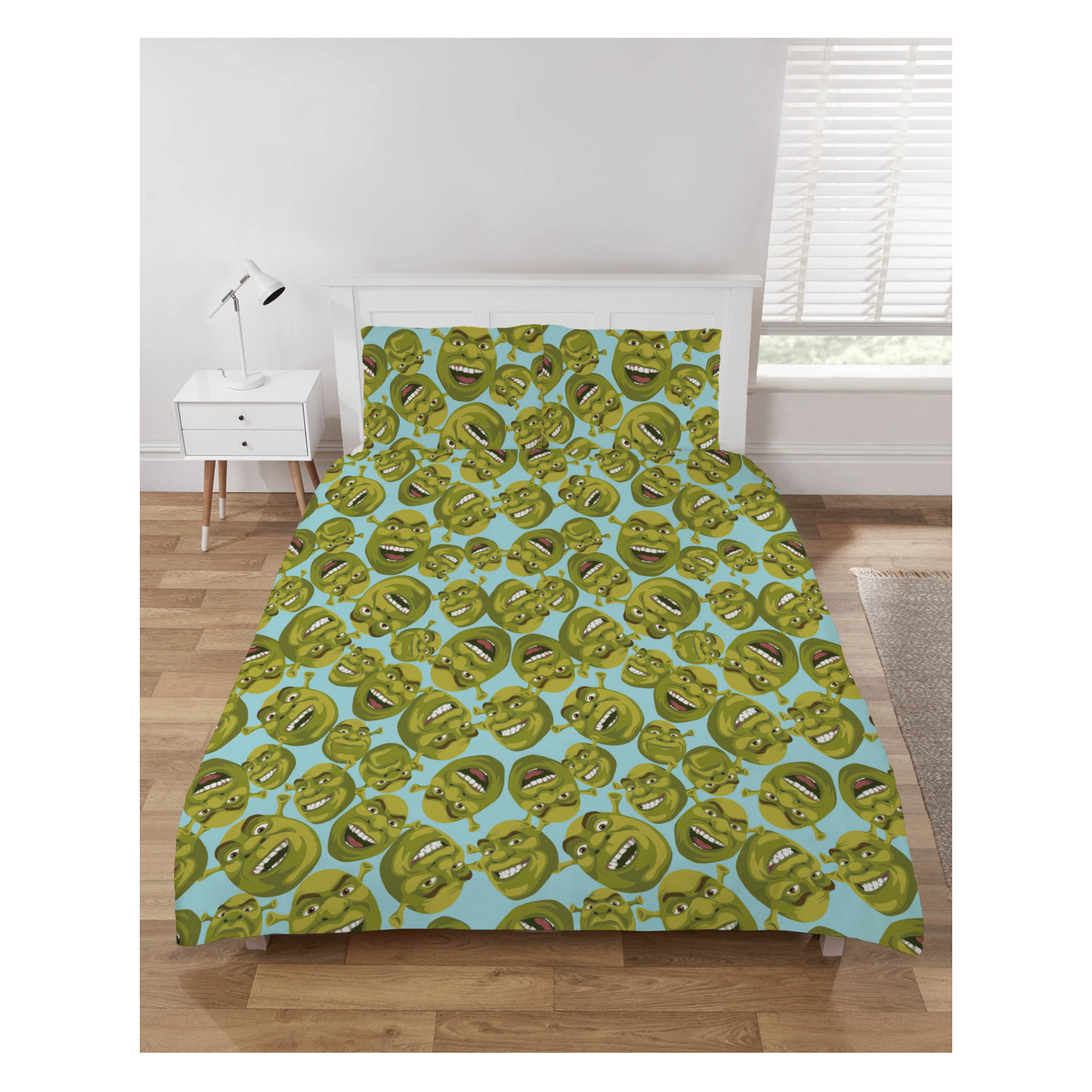 George Green Shrek Reversible Duvet Cover Set