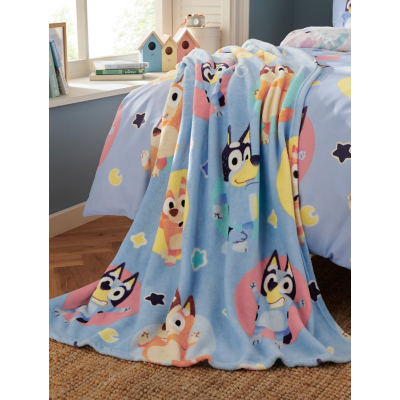 Bluey Bluey Best Day Ever Fleece Blanket - 100cm x 150cm