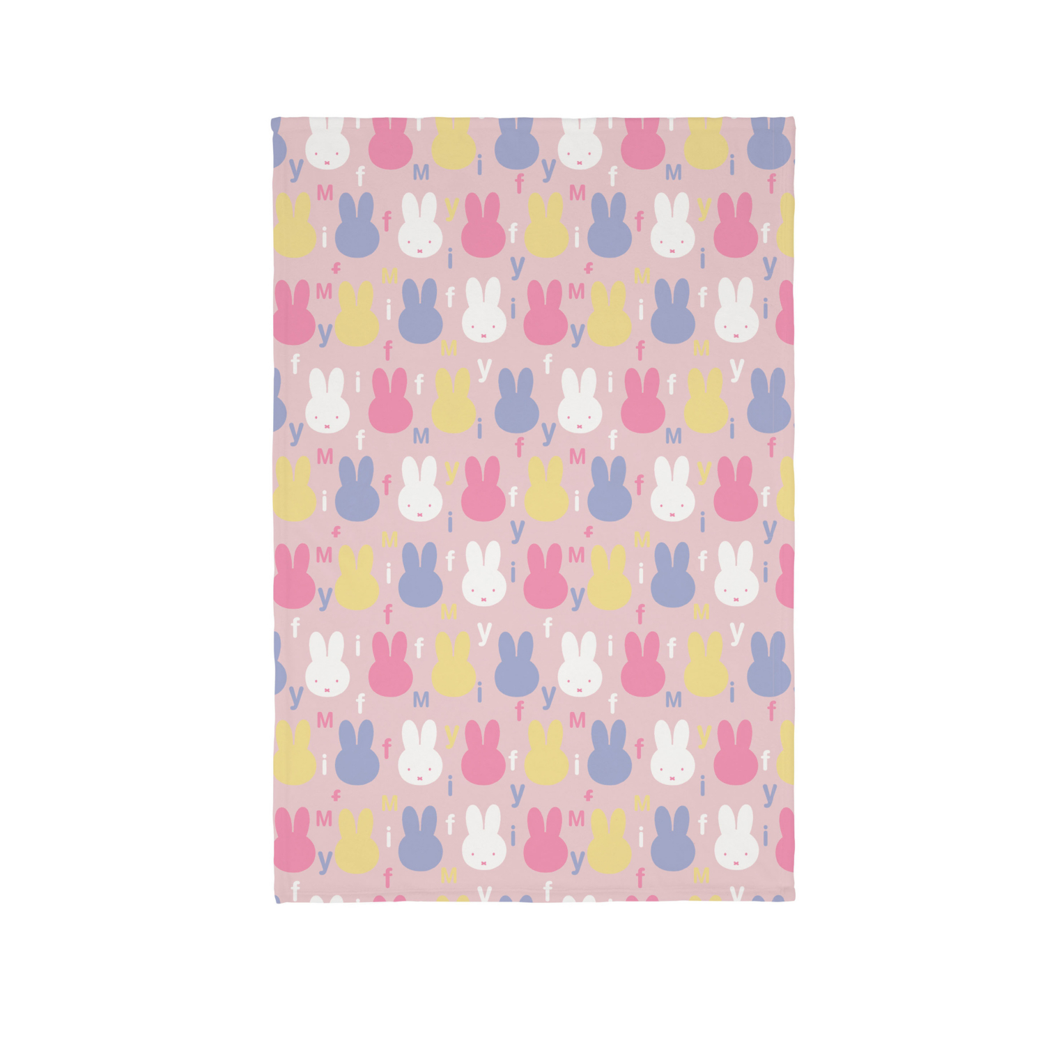 George Multi Miffy Bunnies Fleece Blanket