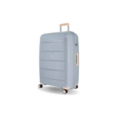 Rock Tulum Large Suitcases Grey/Peach, Grey