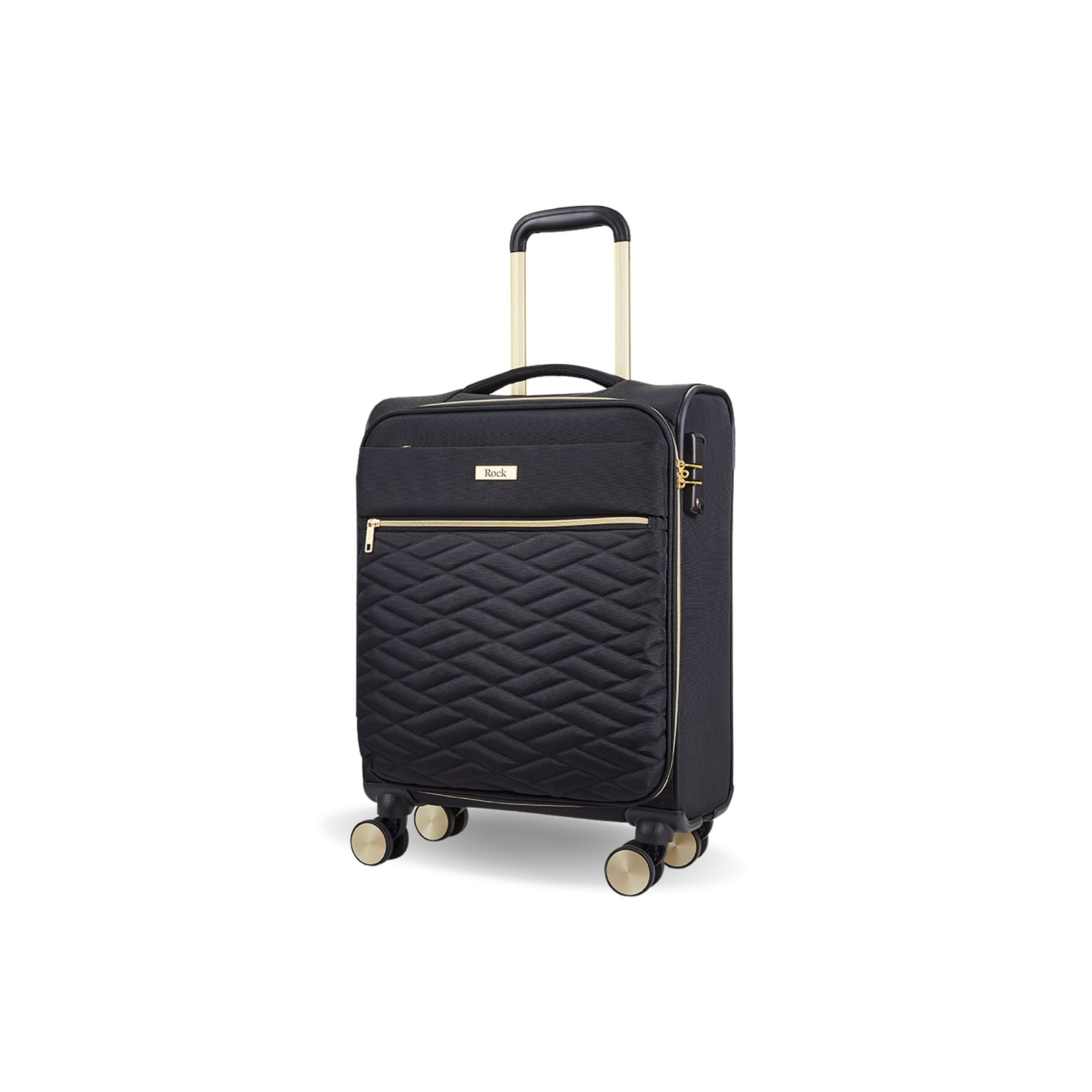 Rock Luggage Women's Black Sloane Cabin Suitcase - Image 4