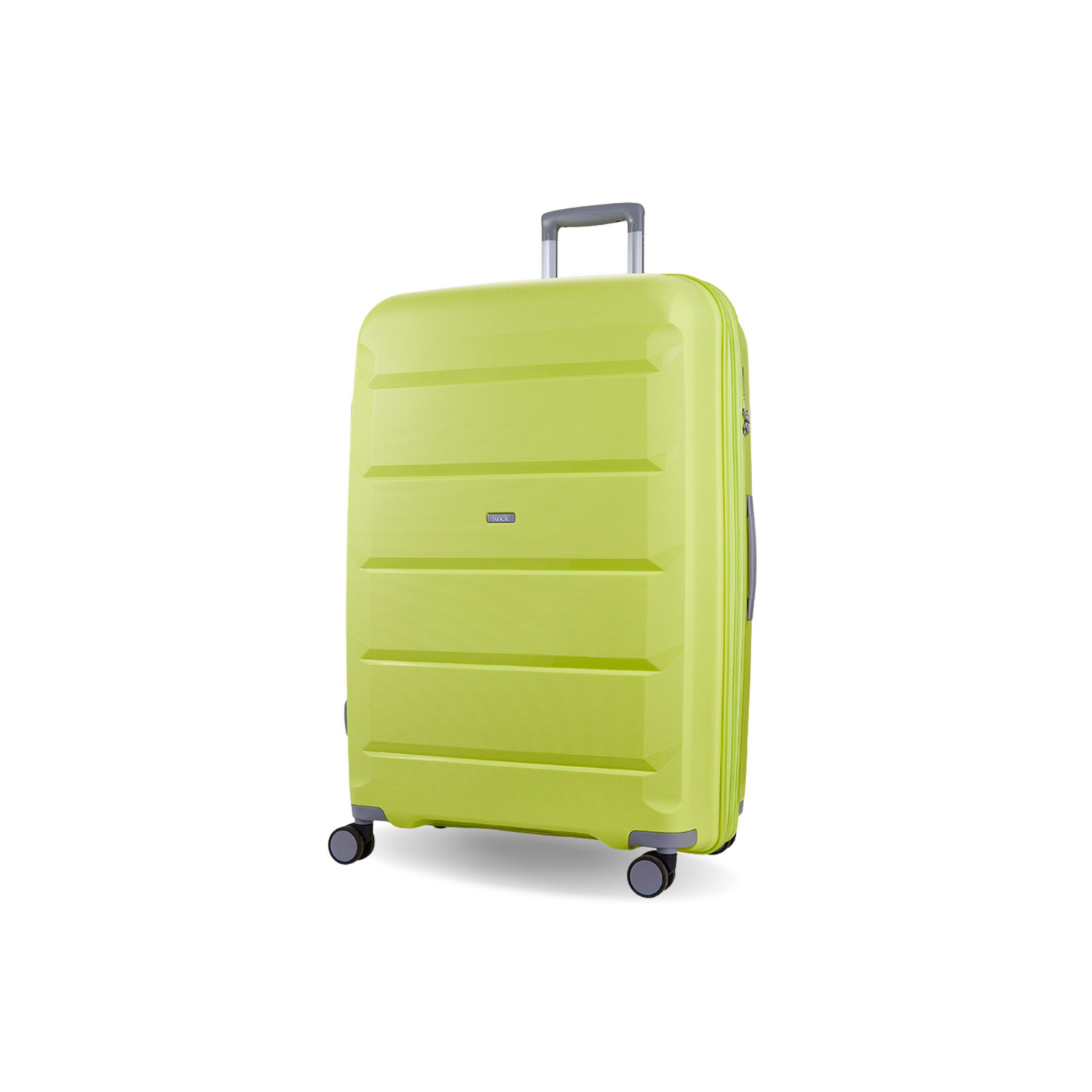 Rock Luggage Tulum Large Hardshell Suitcase - Green - Expandable - Image 6