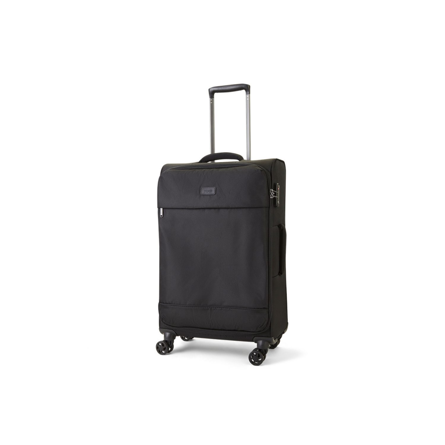George Black Rock Tr-0264-Blk Soft Shell Suitcase