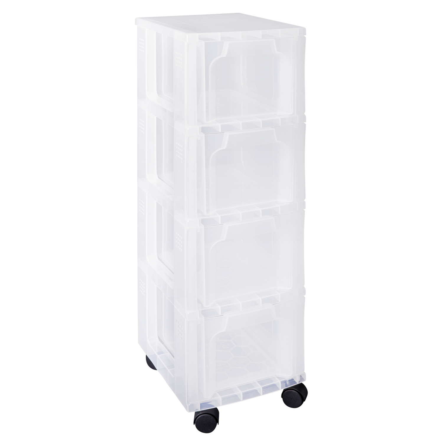 Tower Clear Really Useful Slimline Storage 4X6l