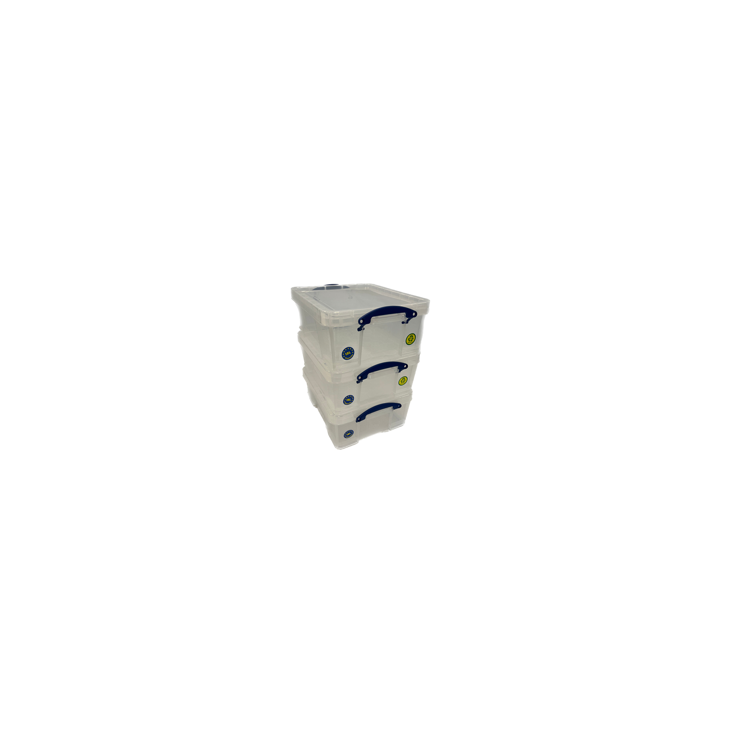 George Clear Really Useful Plastic Storage Box 18L Pack Of 3