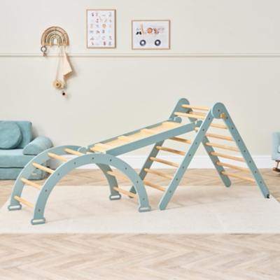 Bing Blue Tutti Bambini Ocean 3 In 1 Pikler Climbing Set