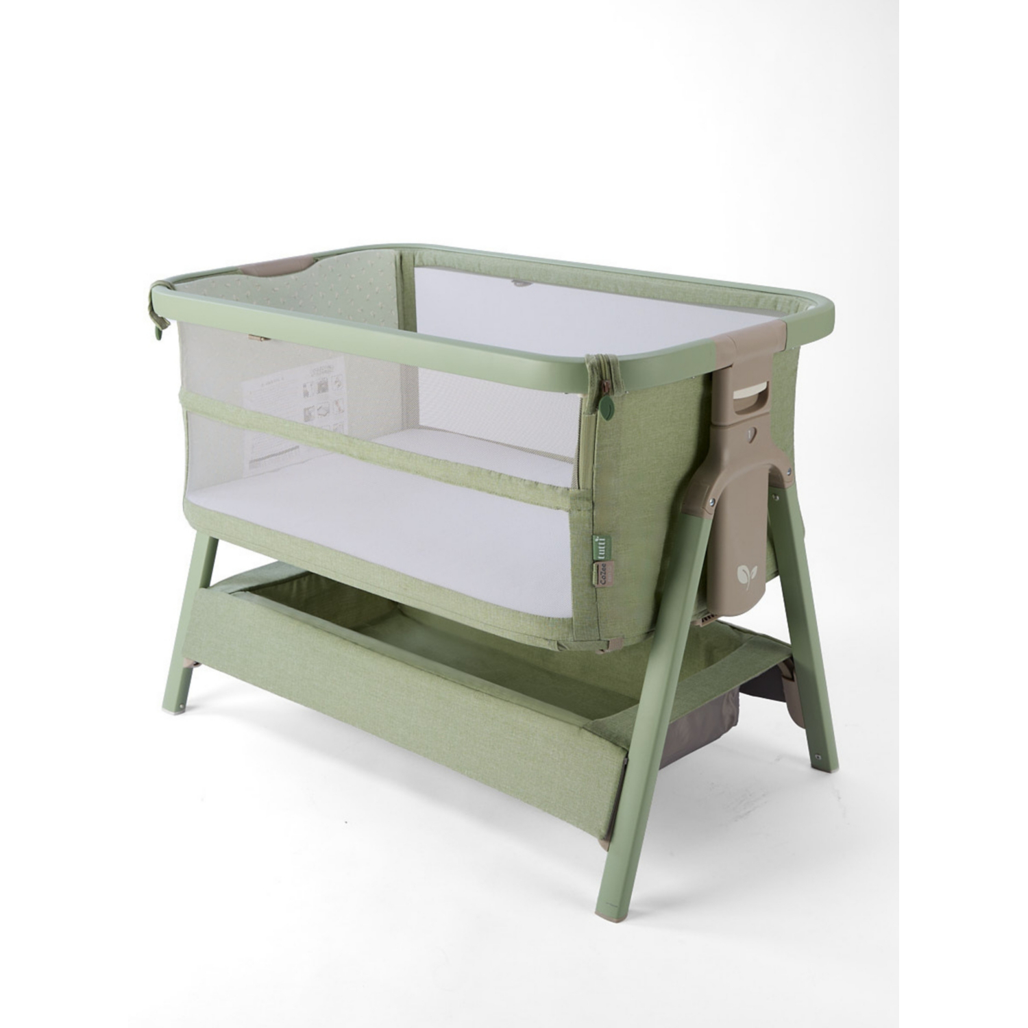 Tutti Bambini Cozee Zen Bedside Crib - Image 4