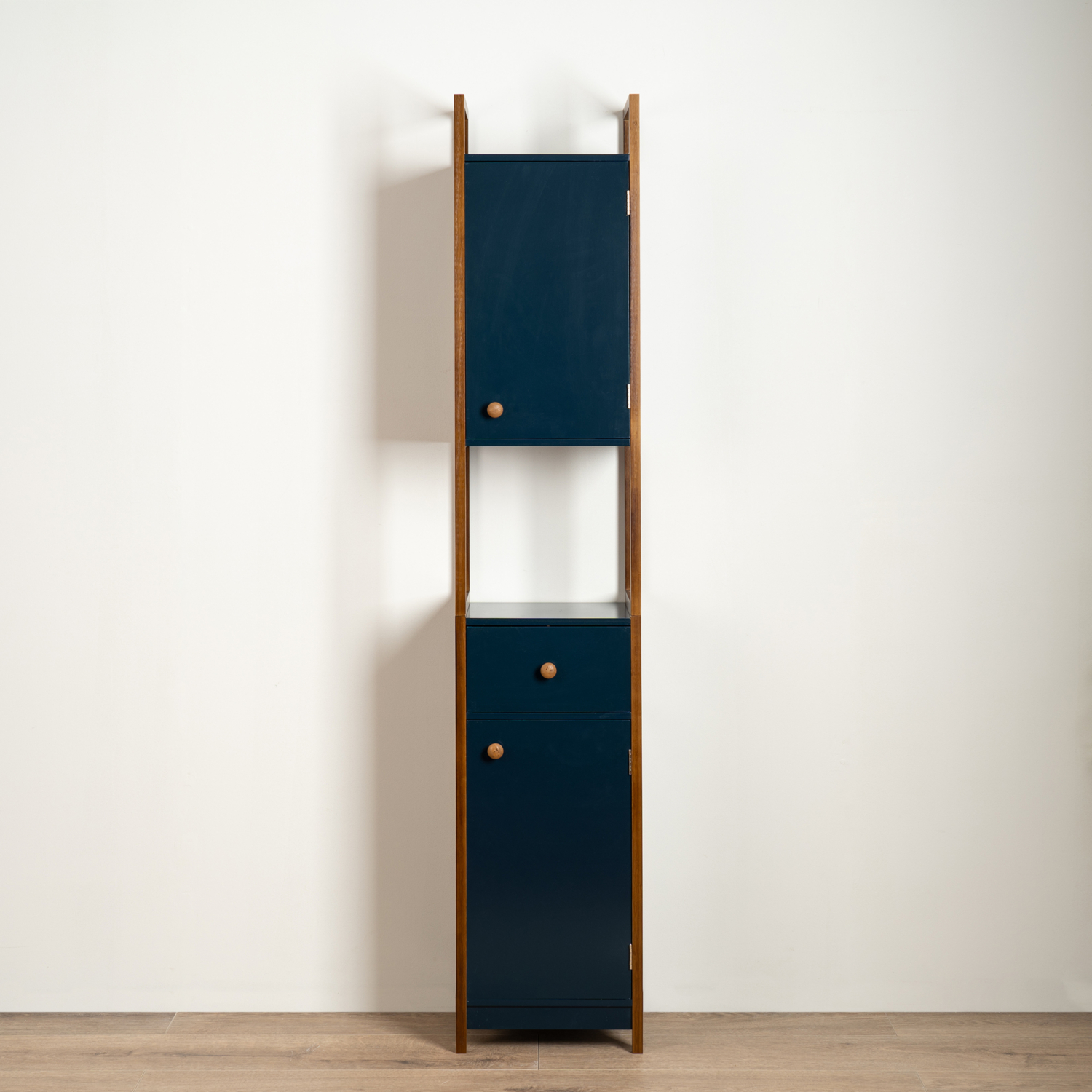 George Navy Scottish Everlastings Tall Bathroom Unit